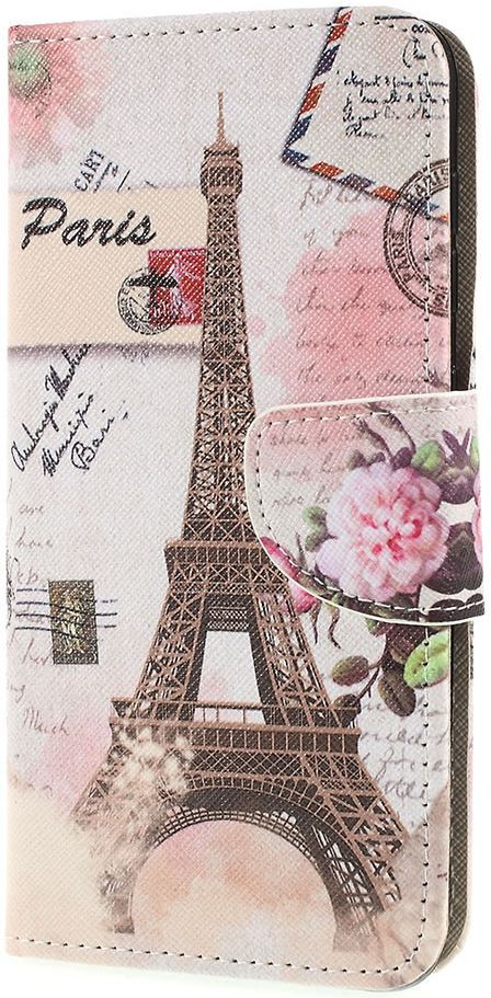 Samsung Galaxy A50 Book Case Hoesje Wallet met Print Eiffeltoren afbeelding 3