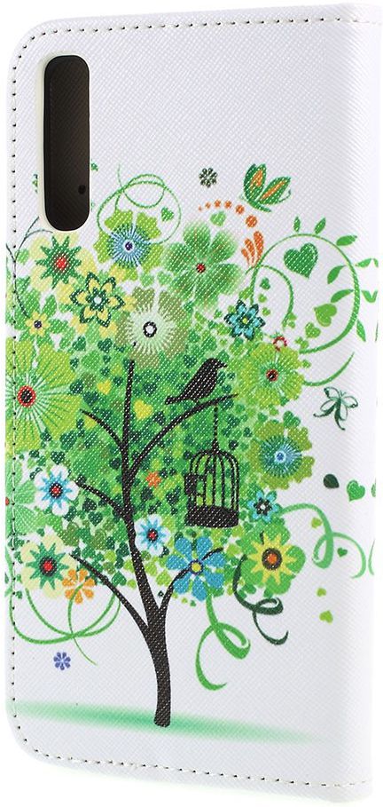 Samsung Galaxy A50 Book Case Hoesje Wallet met Print Boom afbeelding 2