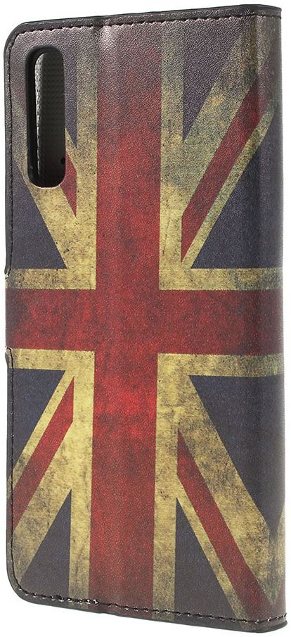 Samsung Galaxy A50 Book Case Hoesje Wallet Kunstleer Print Britse Vlag afbeelding 5