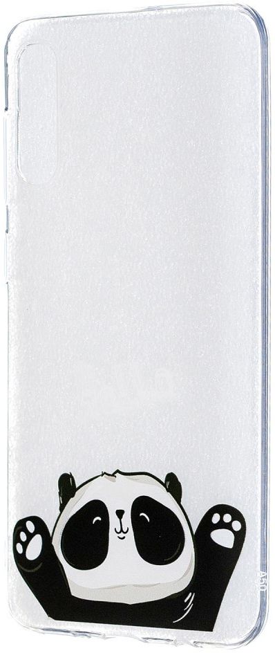 Samsung Galaxy A50 Hoesje TPU met Cute Panda Print afbeelding 1