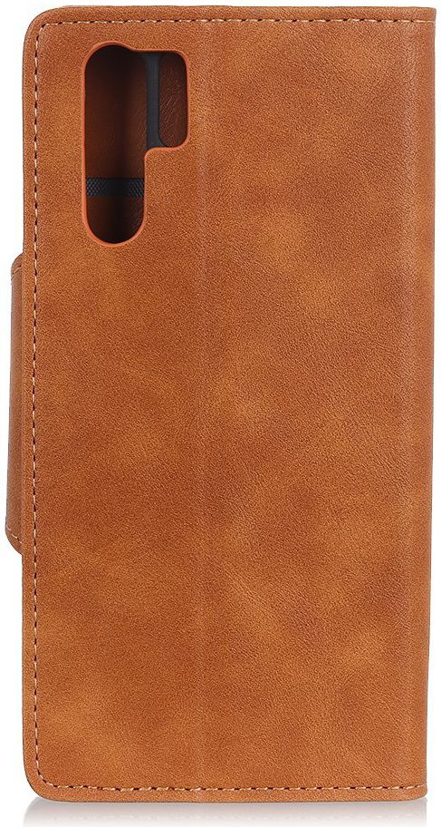 Huawei P30 Pro Portemonnee Stand Hoesje Bruin afbeelding 7