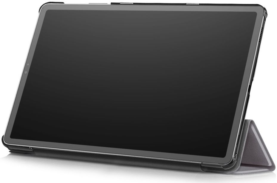 Samsung Galaxy Tab S5e Hoes Tri-Fold Grijs afbeelding 3