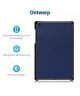 Samsung Galaxy Tab S5e Hoes Tri-Fold Donker Blauw