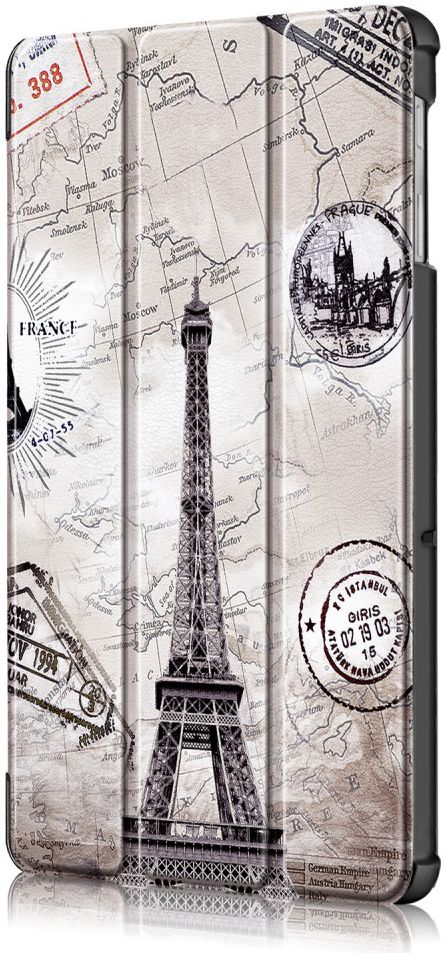 Samsung Galaxy Tab S5e Tri-Fold Hoes met Eiffeltoren Print afbeelding 8
