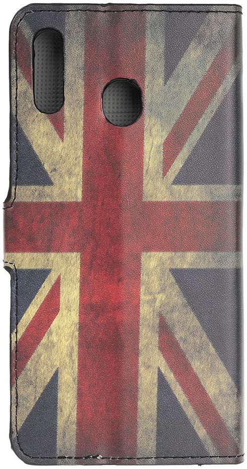 Samsung Galaxy A40 Portemonnee Hoesje met Print Britse Vlag afbeelding 5