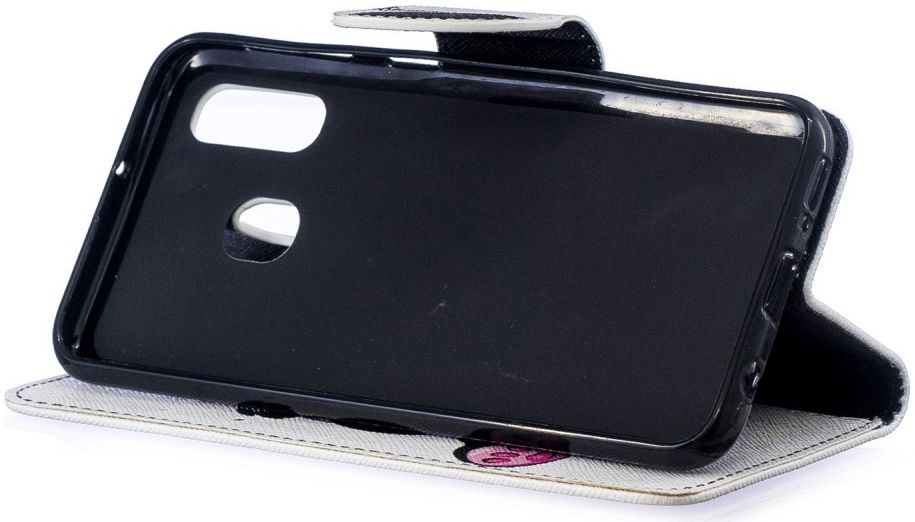Samsung Galaxy A40 Portemonnee Print Hoesje Panda afbeelding 6