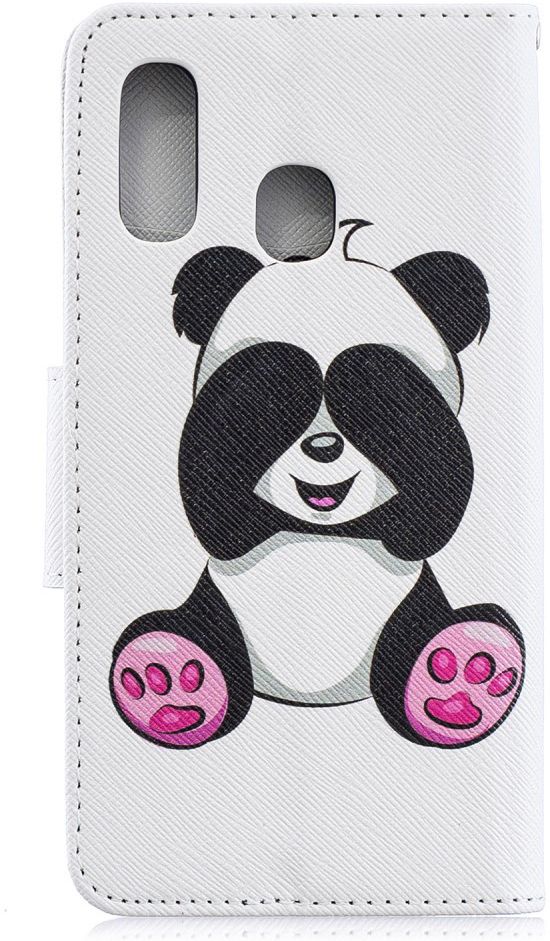 Samsung Galaxy A40 Portemonnee Print Hoesje Panda afbeelding 9