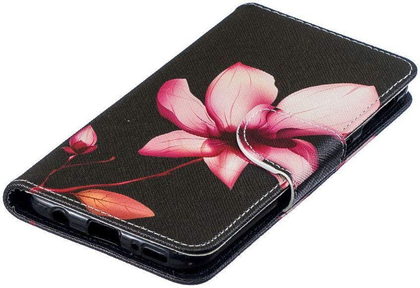 Samsung Galaxy A40 Portemonnee Print Hoesje Bloem afbeelding 7