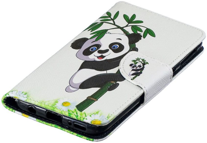 Samsung Galaxy A40 Portemonnee Print Hoesje Lovely Panda afbeelding 7