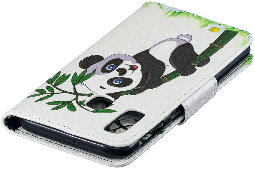 Samsung Galaxy A40 Portemonnee Print Hoesje Lovely Panda afbeelding 8