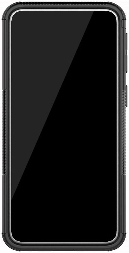 Samsung Galaxy A40 Robuust Hybride Hoesje Zwart afbeelding 7