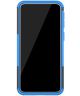 Samsung Galaxy A40 Robuust Hybride Hoesje Blauw