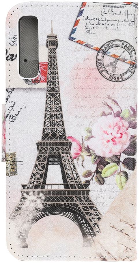 Samsung Galaxy A70 Portemonnee Print Hoesje Eiffeltoren afbeelding 4