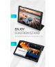 Dux Ducis Samsung Galaxy Tab A 10.1 (2019) Tri-fold Hoes Zwart