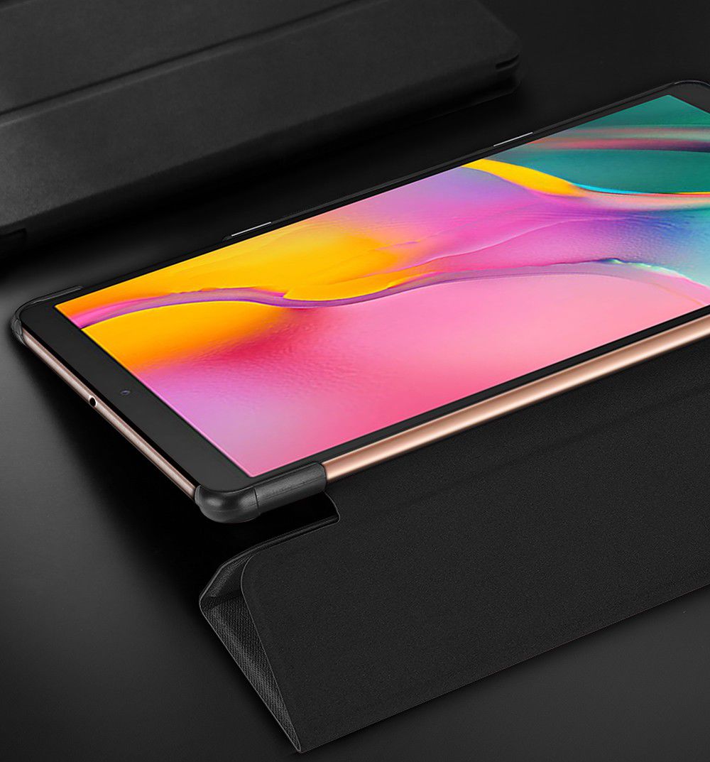 Dux Ducis Samsung Galaxy Tab A 10.1 (2019) Tri-fold Hoes Blauw afbeelding 12
