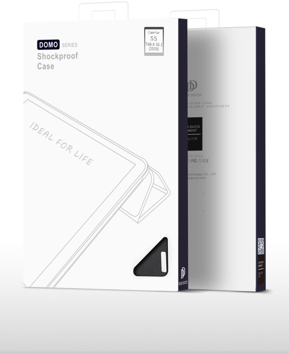 Dux Ducis Samsung Galaxy Tab A 10.1 (2019) Tri-fold Hoes Blauw afbeelding 13