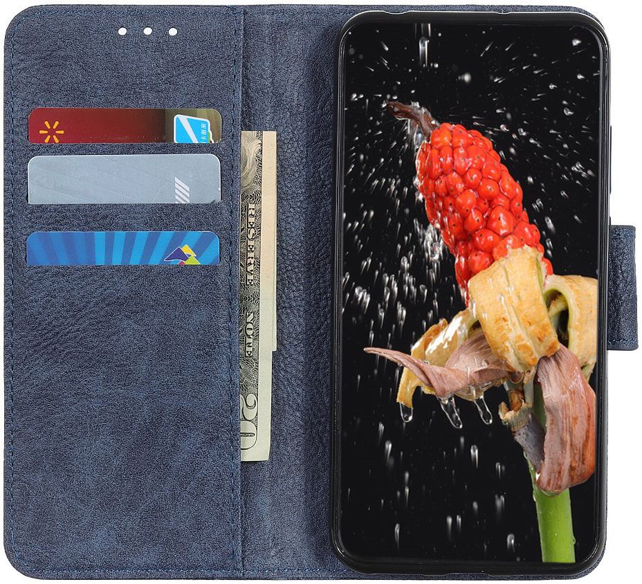 Samsung Galaxy A40 Portemonnee Hoesje Blauw afbeelding 1