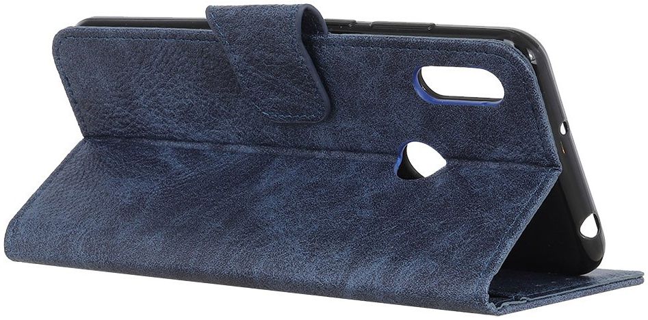 Samsung Galaxy A40 Portemonnee Hoesje Blauw afbeelding 4