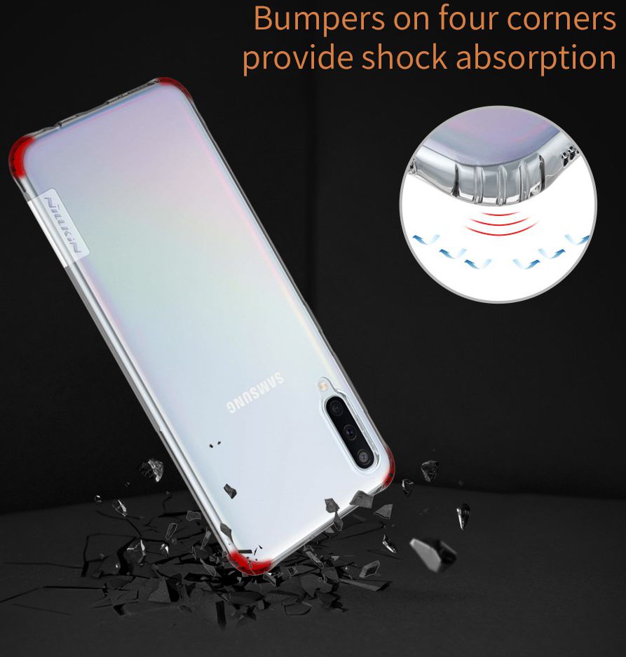 Nillkin Nature Soft TPU Samsung Galaxy A50 Hoesje Transparant afbeelding 10