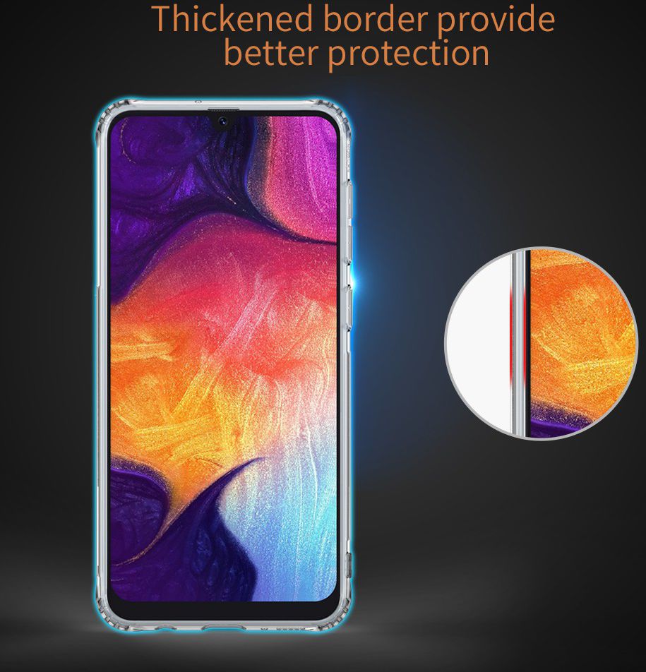 Nillkin Nature Soft TPU Samsung Galaxy A50 Hoesje Transparant afbeelding 11
