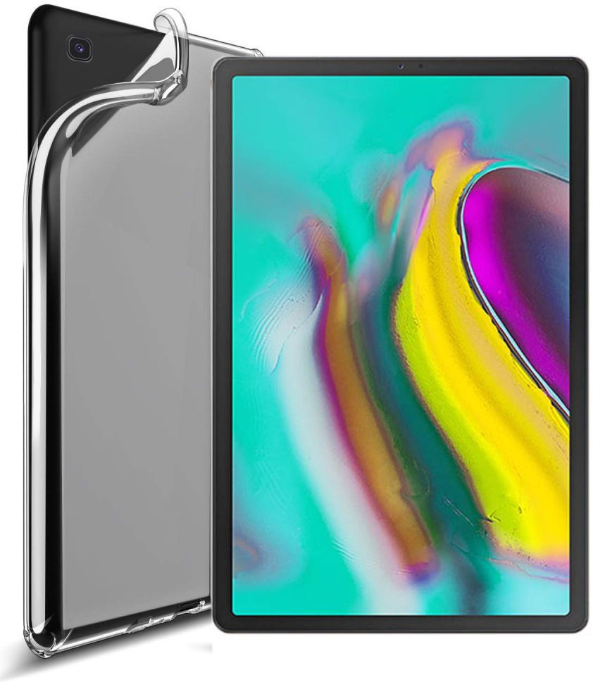 Samsung Galaxy Tab A 10.1 (2019) TPU Hoesje Transparant afbeelding 1