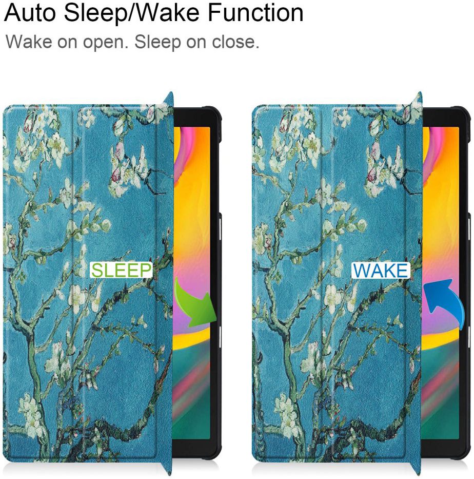 Samsung Galaxy Tab A 10.1 (2019) Tri-fold Hoes Tree afbeelding 7