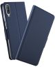 Samsung Galaxy A70 Hoesje met Kaarthouder Blauw