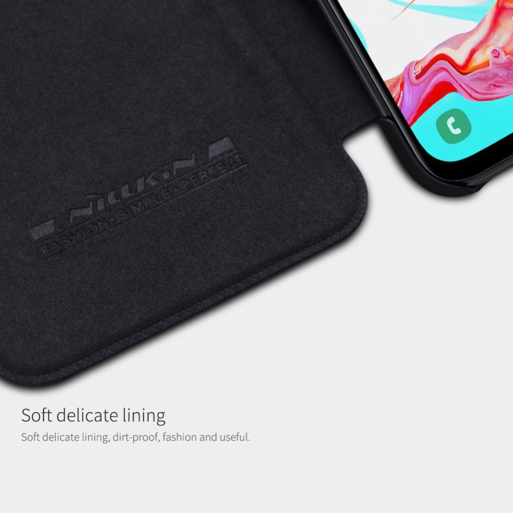 Nillkin Qin Series Flip Hoesje Samsung Galaxy A70 Zwart afbeelding 3