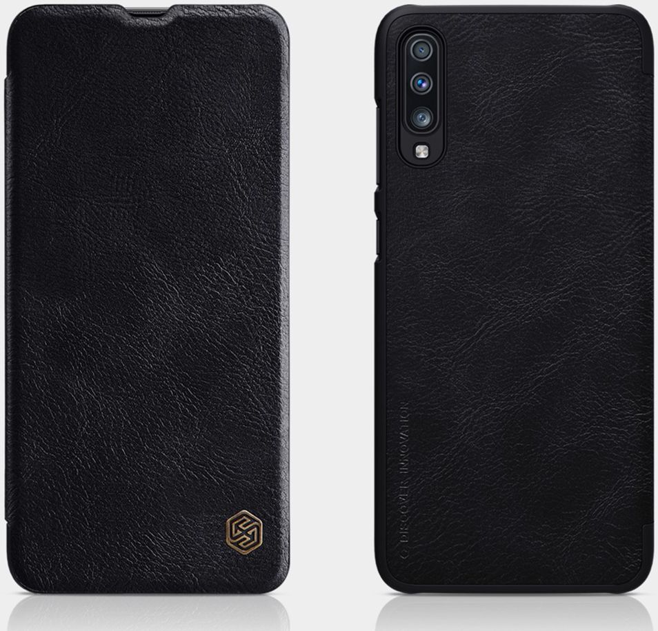 Nillkin Qin Series Flip Hoesje Samsung Galaxy A70 Zwart afbeelding 5