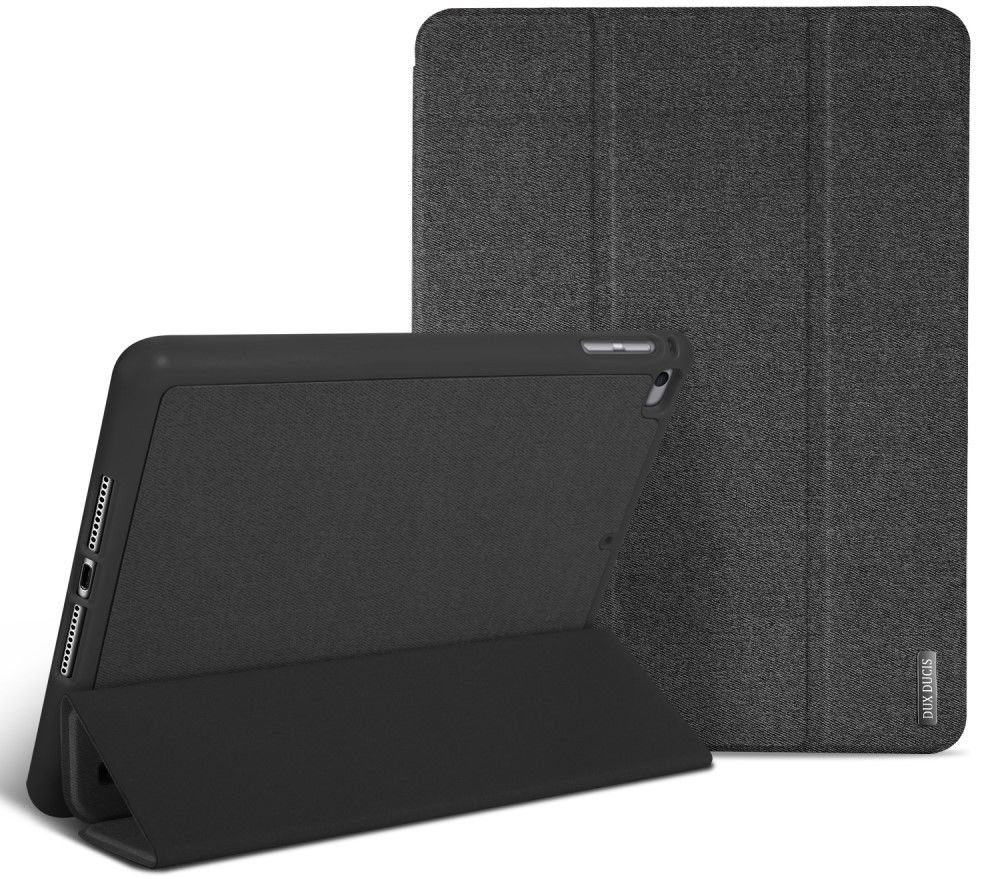 Dux Ducis Domo Series Apple iPad Mini 5 (2019) Tri-fold Hoes Zwart afbeelding 2