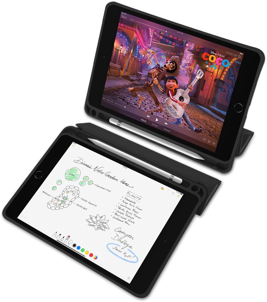 Dux Ducis Domo Series Apple iPad Mini 5 (2019) Tri-fold Hoes Zwart afbeelding 3