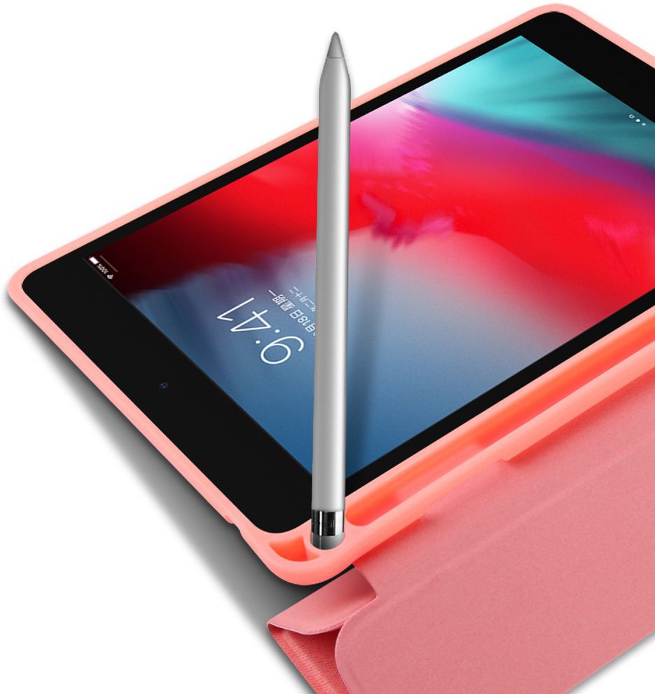 Dux Ducis Domo Series Apple iPad Mini 5 (2019) Tri-fold Hoes Roze afbeelding 4