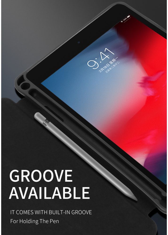 Dux Ducis Domo Series Apple iPad Mini 5 (2019) Tri-fold Hoes Blauw afbeelding 10