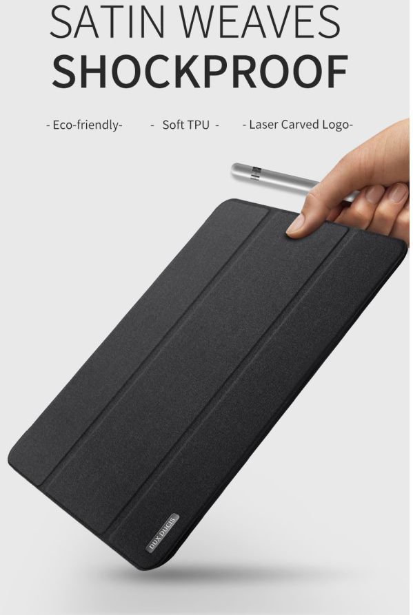 Dux Ducis Domo Series Apple iPad Mini 5 (2019) Tri-fold Hoes Blauw afbeelding 5