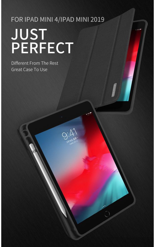 Dux Ducis Domo Series Apple iPad Mini 5 (2019) Tri-fold Hoes Blauw afbeelding 8