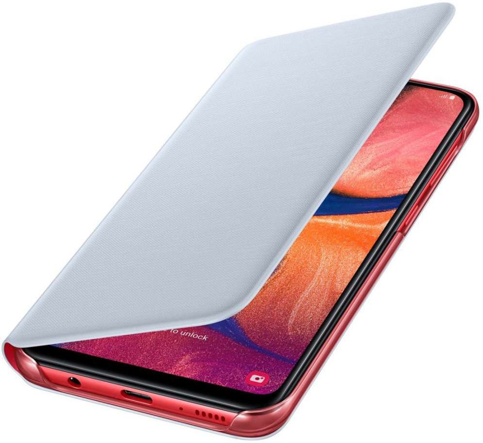 Samsung Galaxy A20E Wallet Cover Wit afbeelding 1