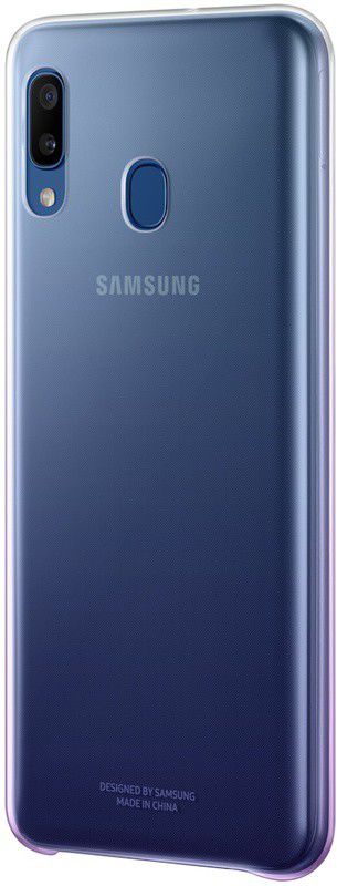 Origineel Samsung Galaxy A20E Hoesje Gradation Cover Paars afbeelding 4