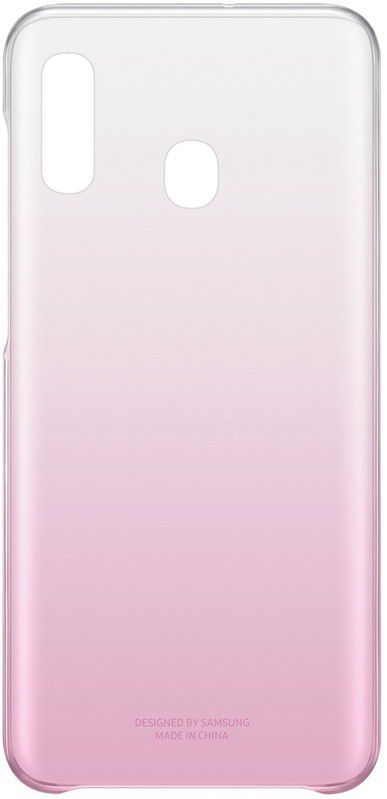 Origineel Samsung Galaxy A20E Hoesje Gradation Cover Roze afbeelding 1