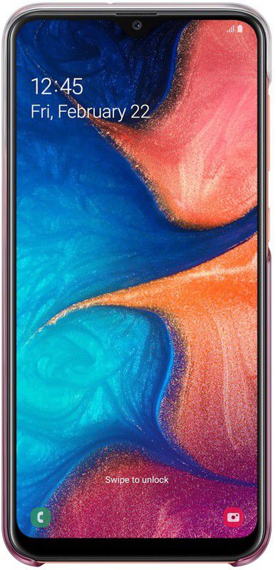 Origineel Samsung Galaxy A20E Hoesje Gradation Cover Roze afbeelding 3