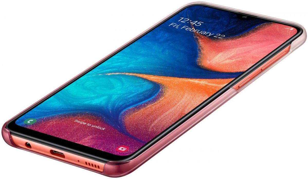 Origineel Samsung Galaxy A20E Hoesje Gradation Cover Roze afbeelding 6