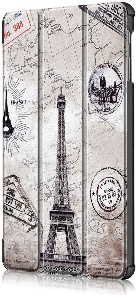 Samsung Galaxy Tab A 10.1 (2019) Tri-fold Hoes Eiffeltoren afbeelding 7