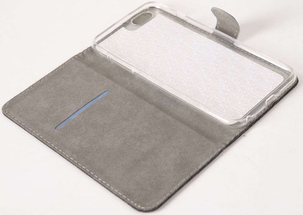 Samsung Galaxy A70 Soft Canvas Portemonnee Hoesje Khaki afbeelding 8