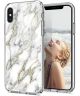 Spigen Ciel by Cyrill Cecile Apple iPhone XS / X Hoesje Glossy Marble