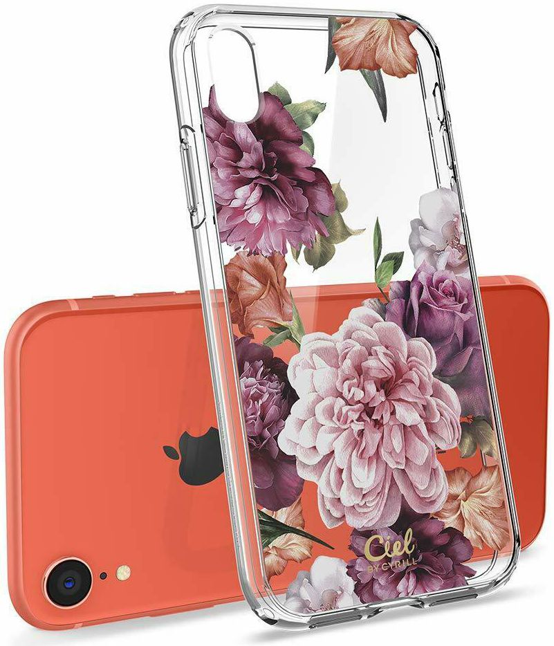 Spigen Ciel by Cyrill Cecile Apple iPhone XR Hoesje Rose Floral afbeelding 2
