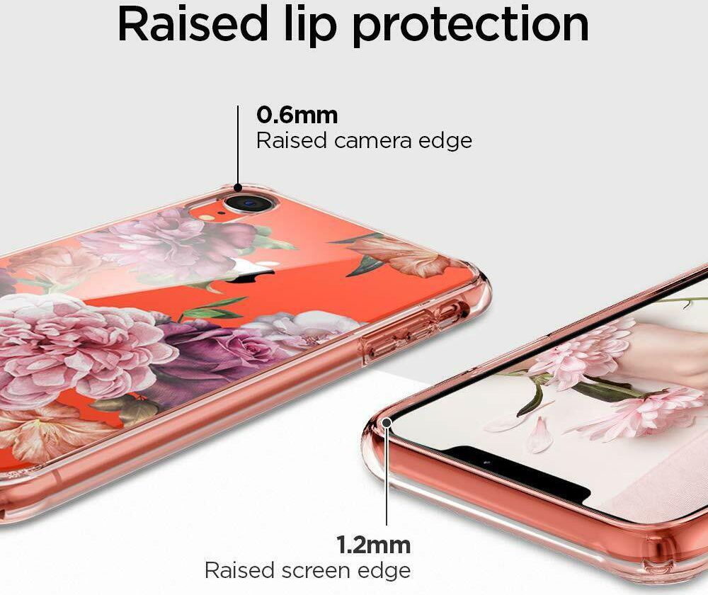 Spigen Ciel by Cyrill Cecile Apple iPhone XR Hoesje Rose Floral afbeelding 4
