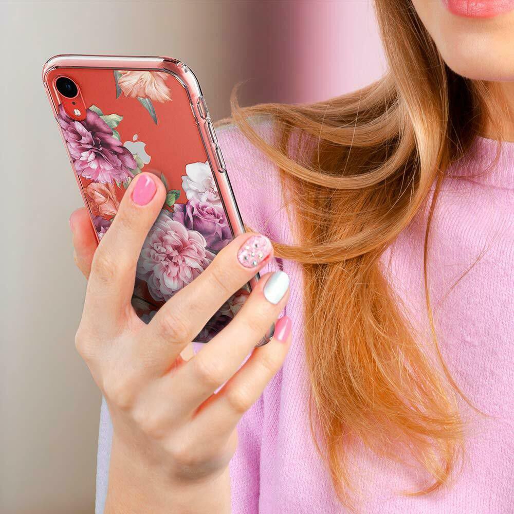 Spigen Ciel by Cyrill Cecile Apple iPhone XR Hoesje Rose Floral afbeelding 8