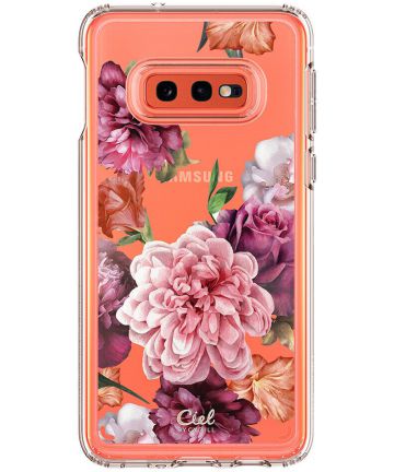 Spigen Ciel by Cyrill Cecile Samsung Galaxy S10E Hoesje Rose Floral Hoesjes