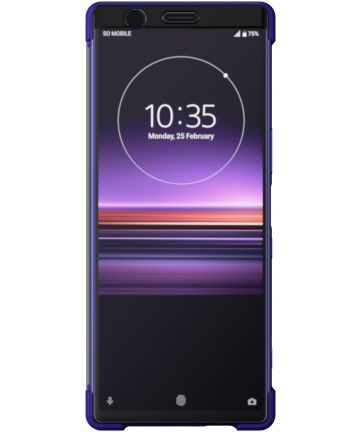 Sony Style Cover Touch Sony Xperia 1 Paars Hoesjes