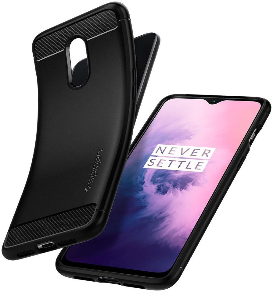 Spigen Rugged Armor OnePlus 7 Hoesje Zwart afbeelding 3