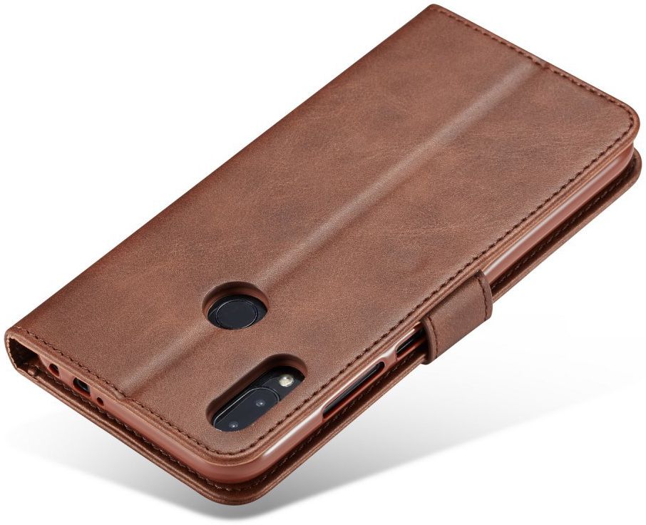 Xiaomi Redmi 7 Book Case Portemonnee Hoesje met Kaarthouder Coffee afbeelding 9